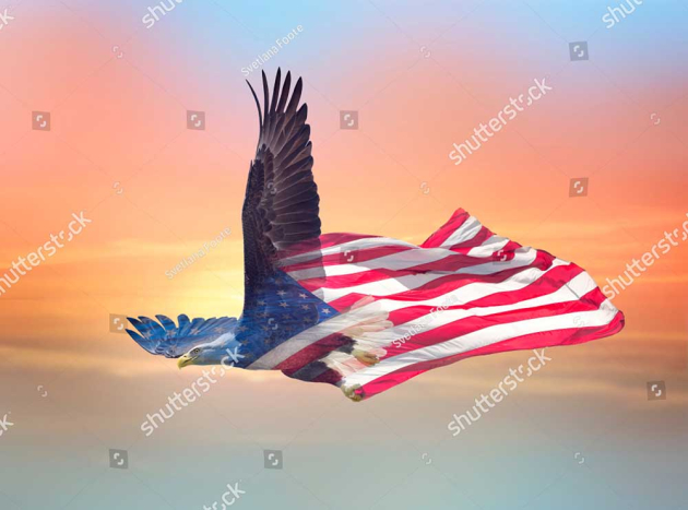 Орел и флаг