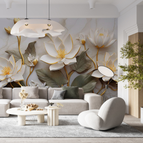 Золоті квіти