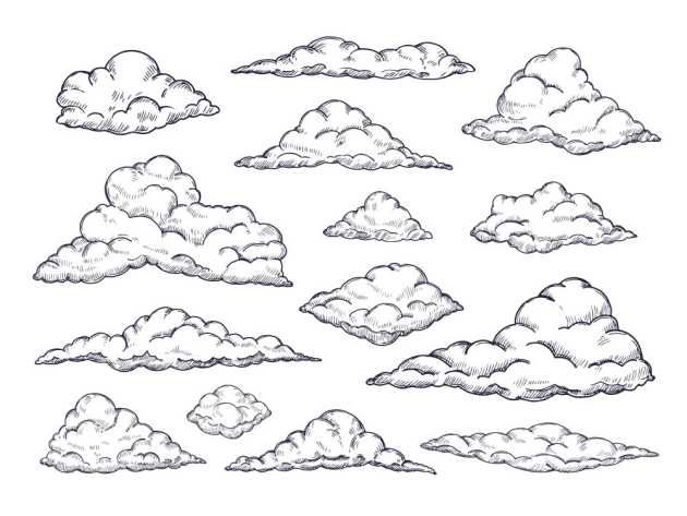 Намальовані хмаринки
