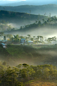 Деревушка в горах