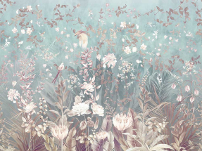 Птицы в цветах