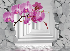 Тоннель с цветами