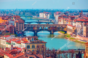 Вид на старую Флоренцию