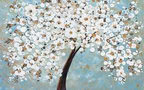 Акварельное дерево