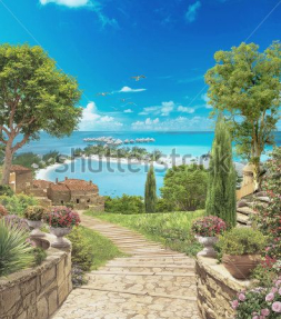 Вид на залив