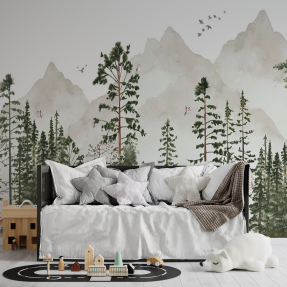 Акварельний ліс