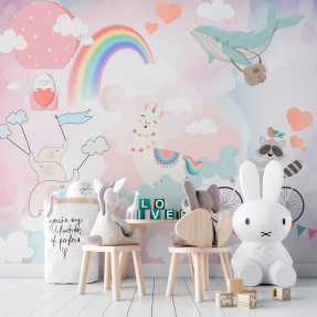 Зверята и радуга