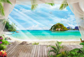 Терраса на пляже