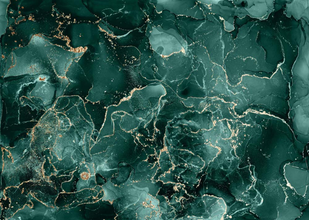 Малахитовые зеленые флюиды