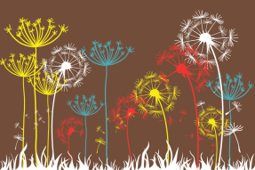 Векторные одуванчики