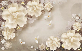 Керамические цветы