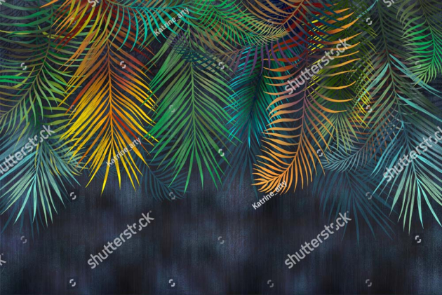 Разноцветные листья