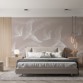 Розовые птицы