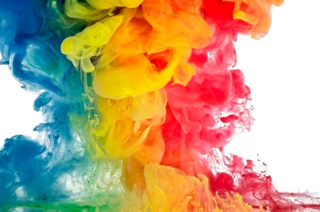 Цветной дым