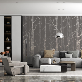 Коричневые деревья