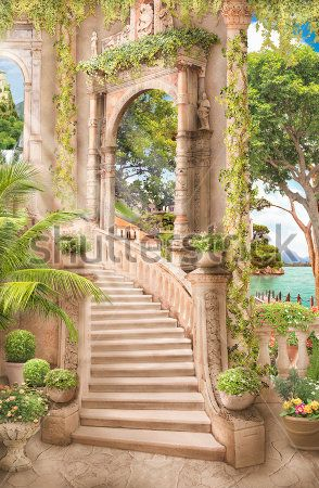 Сходи в саду Сходи в саду