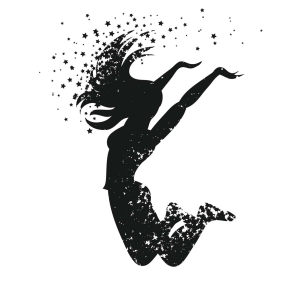 Дівчина в стрибку