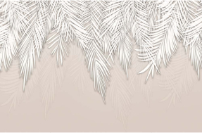 Объемные листья