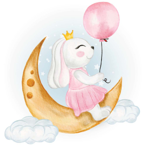 Зайчик на луне