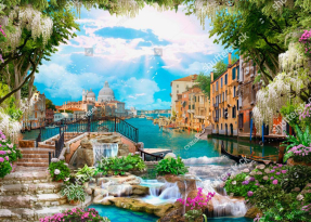 Фреска с Венецией