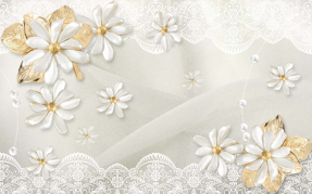 Белые цветы