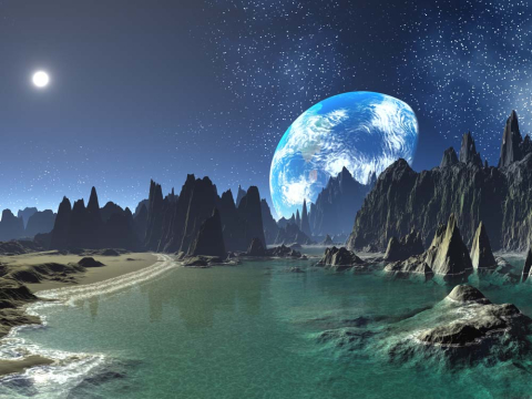 Вид на землю Вид на землю