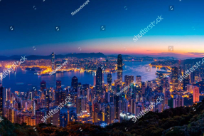 Вид на Гонконг