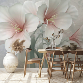 Объемные лилии