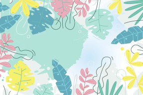 Разноцветные листья