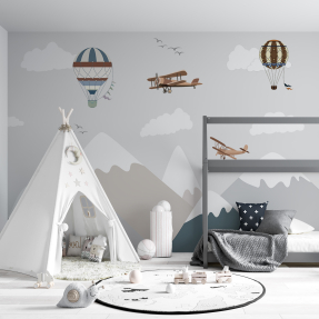 Горы и воздушные шары