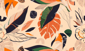 Разноцветные листья