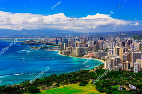 Вид на город