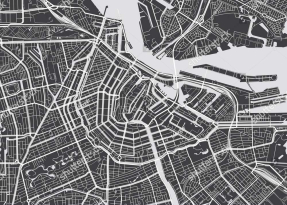 Карта Амстердама